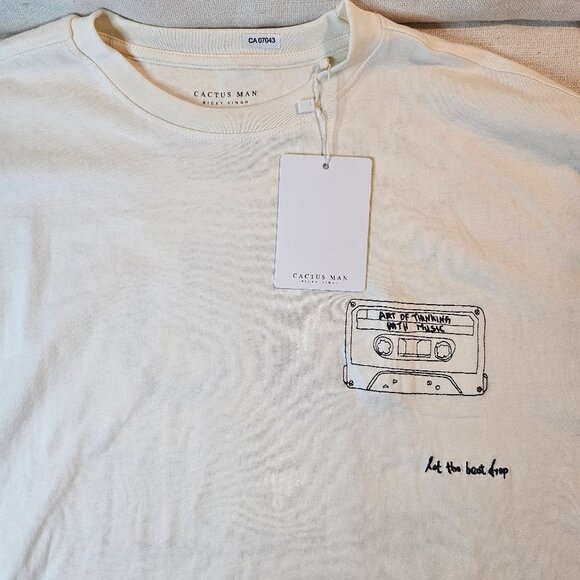 Cactus Man Men's Short Sleeve Graphic T-Shirt - Size M - Picture 3 of 9